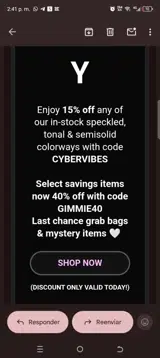 Hue Loco coupon verification screenshot
