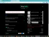 Hulu Shop coupon verification screenshot