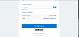 SECRET40 coupon verification screenshot