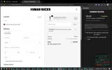 HUMAN SUCKS coupon verification screenshot