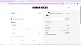 HUMAN SUCKS coupon verification screenshot