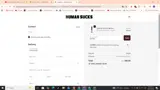 HUMAN SUCKS coupon verification screenshot
