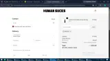 HUMAN SUCKS coupon verification screenshot