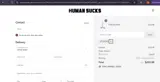 HUMAN SUCKS coupon verification screenshot