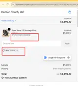 SFOCT2025 coupon verification screenshot