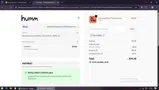 WELCOME10 coupon verification screenshot