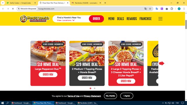 Hungry Howie's Pizza Promo Codes - $15 Off Jun 2025