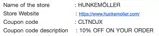 CLTNDJX coupon verification screenshot