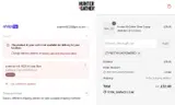 LINLEYGALES coupon verification screenshot