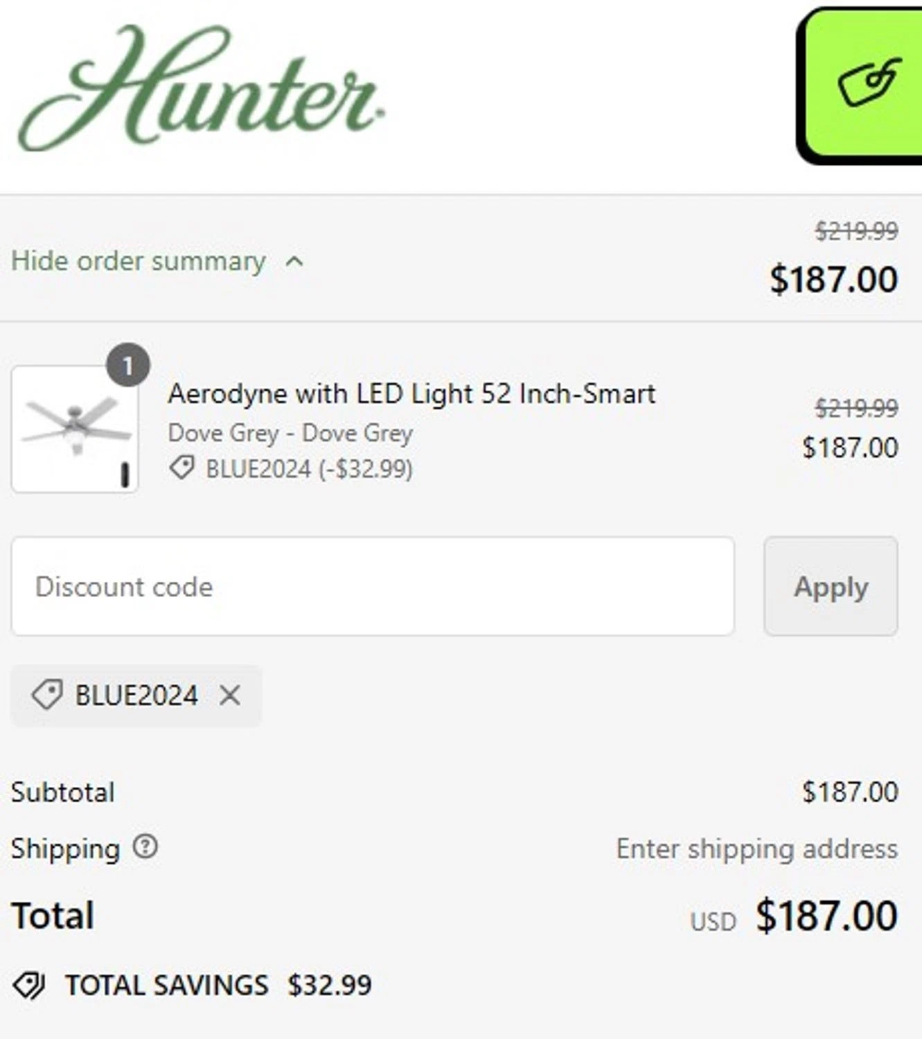 Hunter Fan Discount Codes 25 Off Coupon Codes in August 2024