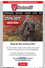 HNT25OCT coupon verification screenshot
