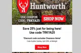 TRKYA25 coupon verification screenshot