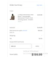 BBB-20 coupon verification screenshot