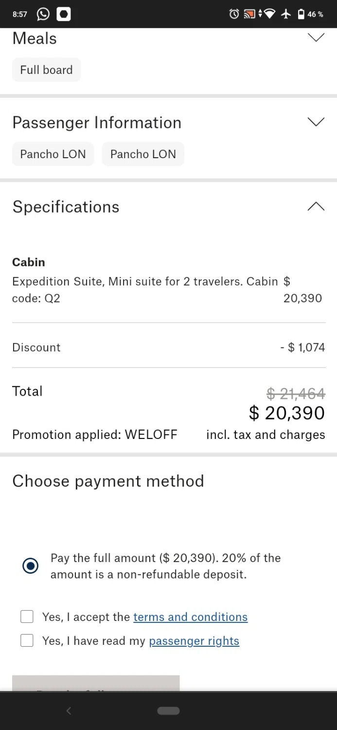 where to use Hy-Line Cruises promo code box