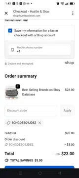 5CHGDE5Q9JD8Z coupon verification screenshot