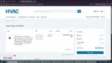 HVAC365 coupon verification screenshot