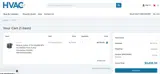 HVAC365 coupon verification screenshot