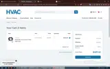 HVAC365 coupon verification screenshot
