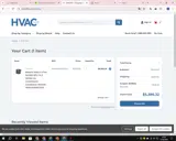 HVAC365 coupon verification screenshot