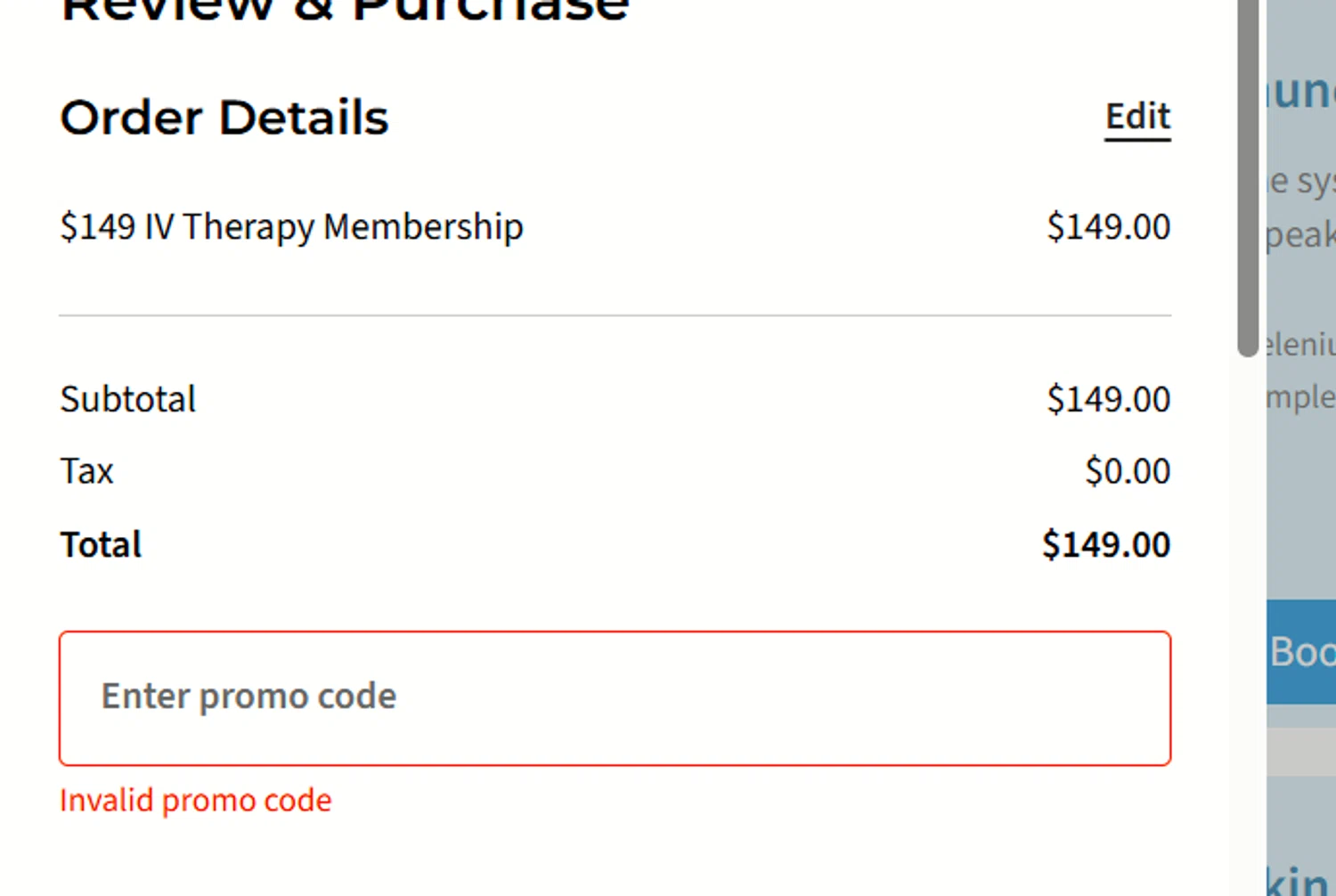 Hydration Room discount code screenshot showing code WELCOMEBACK25 applied at Hydration Room checkout page. Uploaded by SimplyCodes community member a2d2c2d211 on Nov 23, 2025
