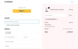 HYDROZEN0890kh coupon verification screenshot