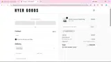 Hyer Goods coupon verification screenshot