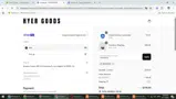 Hyer Goods coupon verification screenshot