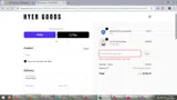 Hyer Goods coupon verification screenshot
