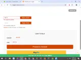 AE12 coupon verification screenshot