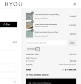 HYOU20 coupon verification screenshot
