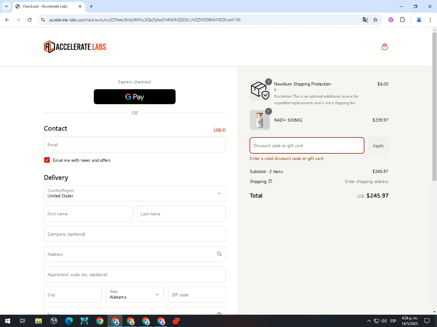 Hypest Key promo code screenshot showing code hypfine10 applied at Hypest Key checkout page. Uploaded by SimplyCodes community member GloriousSpotter8024 on May 15, 2025