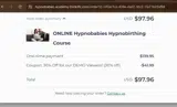 DEMO30 coupon verification screenshot