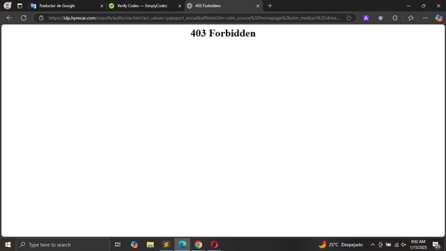 HyreCar checkout page showing HyreCar promo code box | Screenshot taken by SimplyCodes community member on Jan 15, 2025