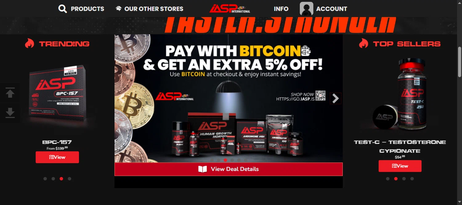 IA Superpharma promo code screenshot showing code BITCOIN applied at IA Superpharma checkout page. Uploaded by SimplyCodes community member 111111 on Sep 23, 2025