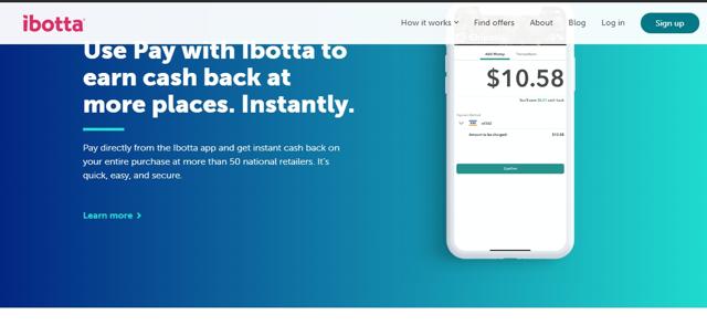 Ibotta checkout page showing Ibotta coupon code box | Screenshot taken by SimplyCodes community member on May 5, 2020