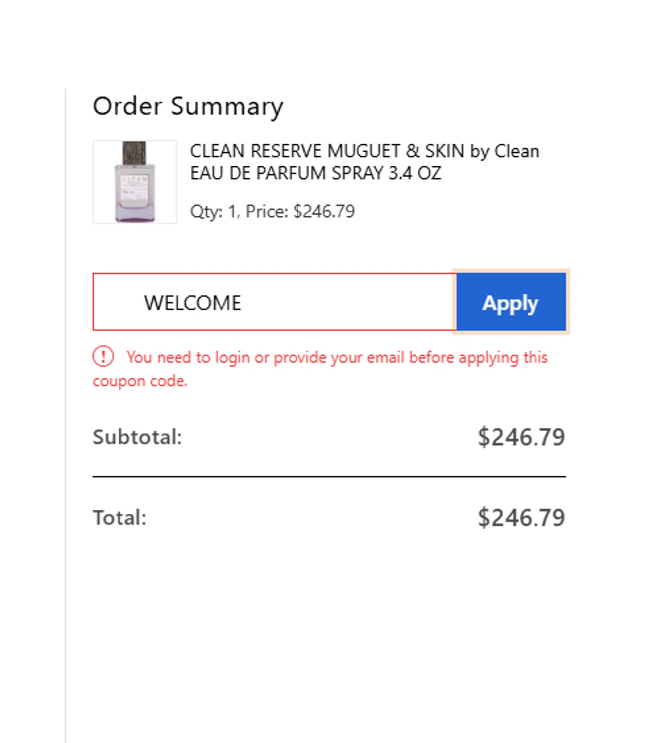 Ibspot coupon code screenshot showing code WELCOME applied at Ibspot checkout page. Uploaded by SimplyCodes community member cuticula on Apr 26, 2025
