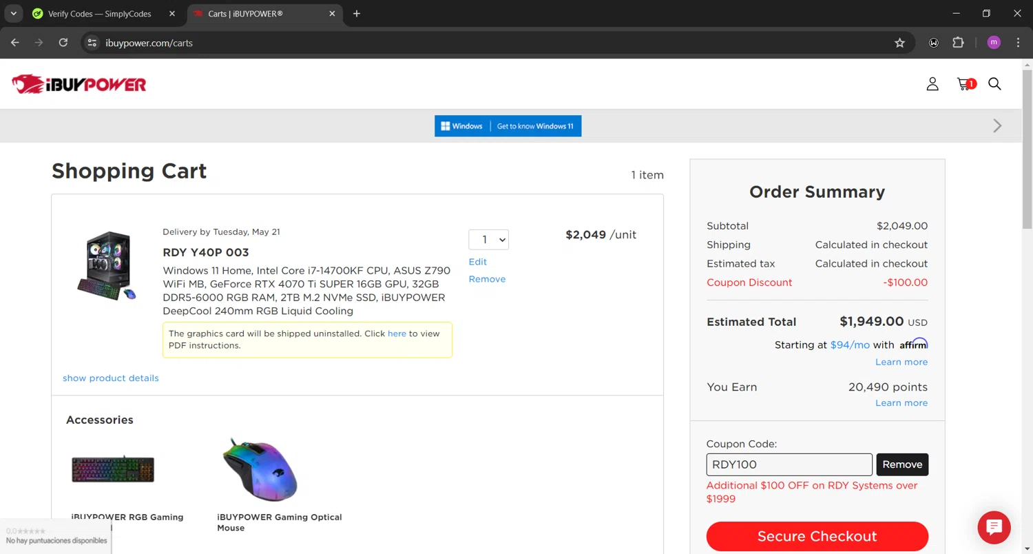 iBUYPOWER Promo Codes 5 Off May 2024