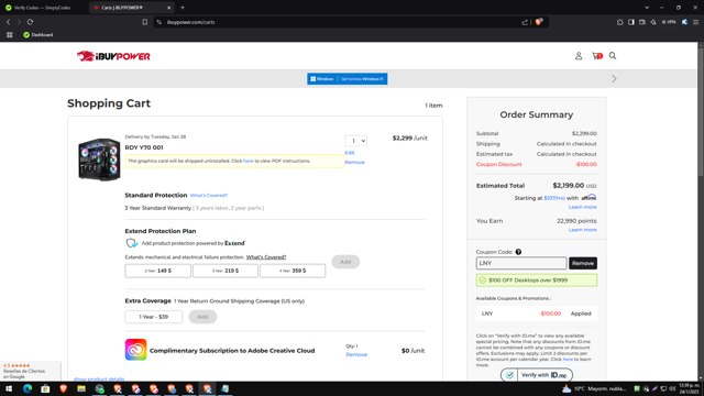 iBUYPOWER Coupon Codes (9 Verified) - $100 Off Jan 2025