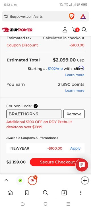 iBUYPOWER Coupon Codes (9 Verified) - $100 Off Jan 2025