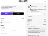 Icecartel coupon verification screenshot