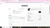 Icecartel coupon verification screenshot