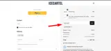Icecartel coupon verification screenshot