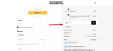 Icecartel coupon verification screenshot