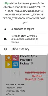 VVVPRO40 coupon verification screenshot