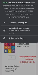 ALLINONEPROMO coupon verification screenshot