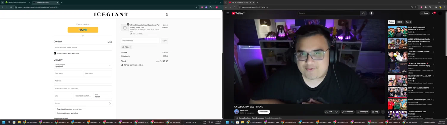 ICEGIANT promo code screenshot showing code Asia applied at ICEGIANT checkout page. Uploaded by SimplyCodes community member ExtraordinaryVirtuoso281 on Aug 22, 2025
