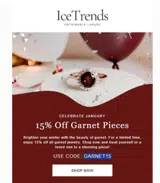 GARNET15 coupon verification screenshot