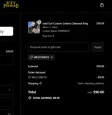 Icey Pyramid coupon verification screenshot