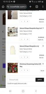 FRNDFAM20 coupon verification screenshot