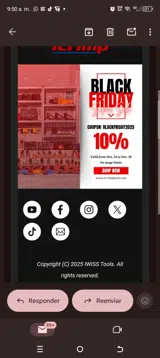 BLACKFRIDAY2025 coupon verification screenshot